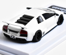 Load image into Gallery viewer, MJ 1:64 White LP670 Murcielago Sports Model Diecast Resin Car New Collection
