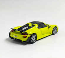 Load image into Gallery viewer, TH 1:64 Yellow 918 Spyder Sports Model Diecast Metal Car New Collection
