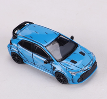 Load image into Gallery viewer, GCD 1:64 Blue GR Corolla Hatchback Sports Model Diecast Metal Car New Collection
