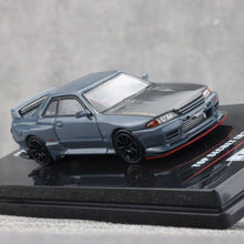 Load image into Gallery viewer, Inno 1:64 Gray Skyline GTR R32 Top Secret Sports Model Diecast Metal Car New Collection
