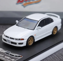 Load image into Gallery viewer, MK 1:64 HEC White Galant VR-4 Sedan Sports Model Diecast Metal Car New Collection
