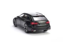 Load image into Gallery viewer, Masdi 1:64 Matte Black RS6 Advan Wagon Sports Model Diecast Metal Car New Collection
