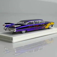Load image into Gallery viewer, Mechanic 1:64 1959 Purple 62 Limousine Luxury Model Diecast Metal Car New Collection
