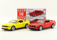 Load image into Gallery viewer, CCA 1:43 FORD Mustang GT Muscle Racing Sports Model Toy Diecast Metal Car BN
