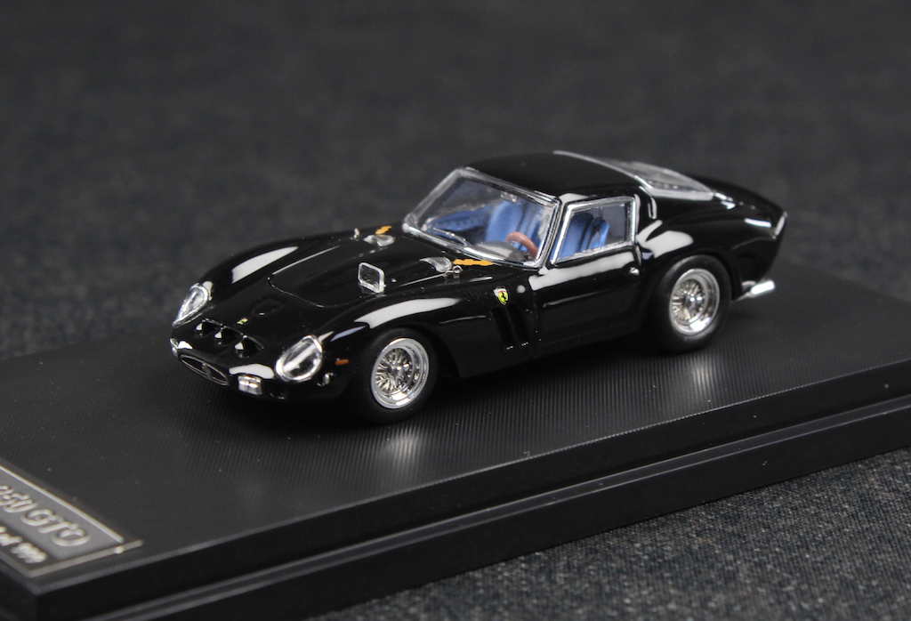 CL 1:64 Black 250 GTO Sports Model Diecast Metal Car New Collection