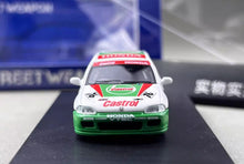 Load image into Gallery viewer, SW 1:64 Green White Civic EG6 Hatchback Sports Model Diecast Metal Car New Collection
