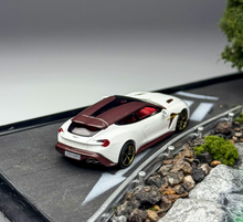 Load image into Gallery viewer, King 1:64 White Vanquish Zagato Touring Sports Model Diecast Metal Car New Collection
