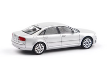 Load image into Gallery viewer, XCARTOY 1:64 Silver A8 D3 Luxury Sedan Sports Model Diecast Metal Car New Collection
