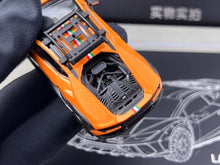 Load image into Gallery viewer, HH 1:64 Orange Huracan Sterrato #63 Racing Sports Model Diecast Metal Car BN
