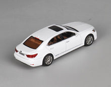 Load image into Gallery viewer, JKM 1:64 White LS600hL Luxury Sedan Sports Model Diecast Metal Car New Collection
