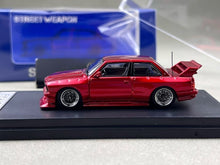 Load image into Gallery viewer, SW 1:64 Red M3 E30 LTO Coupe Widebody Sport Model Diecast Metal Car New Collection
