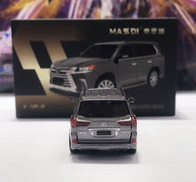 Load image into Gallery viewer, Masdi 1:64 Grey LX570 Luxury ORV SUV Sports Model Diecast Metal Car New Collection
