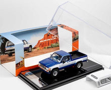 Load image into Gallery viewer, GCD 1:64 1985 Blue Hilux Xtra Cab Pickup Truck Model Diecast Metal Car New Collection

