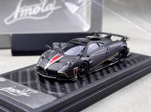 Load image into Gallery viewer, LCD 1:64 Black Carbon Imola Black Rims Sports Model Diecast Metal Car New Collection
