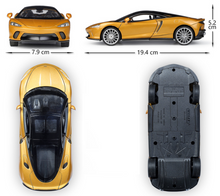 Load image into Gallery viewer, WELLY 1:24 MC GT Super Racing Sports Model Diecast Metal Car Display
