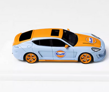 Load image into Gallery viewer, MK 1:64 Blue Gulf Gemballa Coupe Sports Model Diecast Resin Car New Collection
