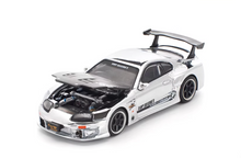 Load image into Gallery viewer, Poprace 1:64 Silver Carbon Supra GT300 Top Secret Model Diecast Metal Car New Collection
