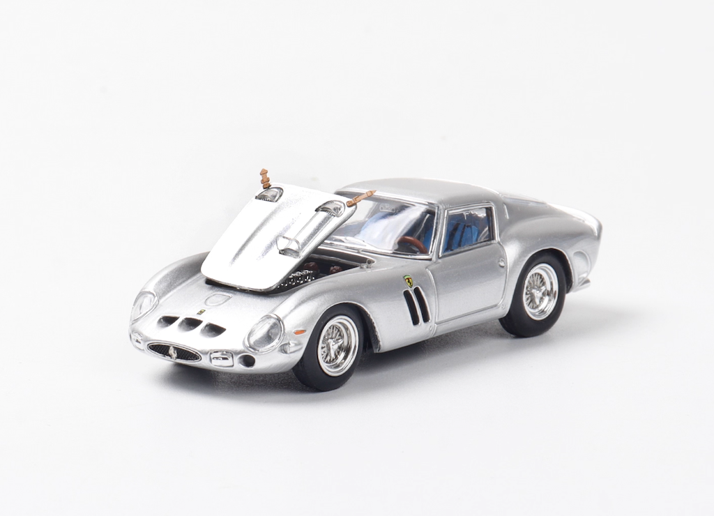 CL 1:64 Silver 250 GTO Sports Model Diecast Metal Car New Collection