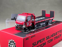 Load image into Gallery viewer, MG 1:64 Red H300 Flatbed Trailer Custom Tow Truck Model Diecast Metal Car New Collection
