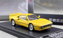 Load image into Gallery viewer, HM 1:64 Yellow 288 GTO Racing Sports Classic Model Diecast Metal Car New Collection
