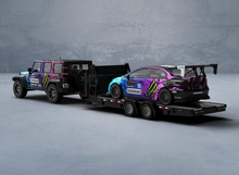 Load image into Gallery viewer, TM 1:64 Rubicon Civic Type R FD2 Flatbed Trailer Model Diecast Metal Car New Collection
