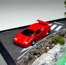 Load image into Gallery viewer, Minigt 1:64 Red Countach 25th Racing Sports Model Diecast Metal Car New Collection
