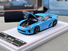Load image into Gallery viewer, Model1 1:64 Blue LFA Coupe Sports Model Diecast Metal Car New Collection
