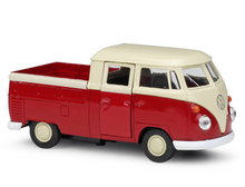 Load image into Gallery viewer, WELLY 1:36 Red T1 Double Cabin Pick Up Truck Model Diecast Toy Metal Car BN
