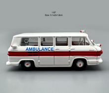 Load image into Gallery viewer, 1:87 1961 Amble Wagon Ambulance Model Diecast Metal Car New Collection
