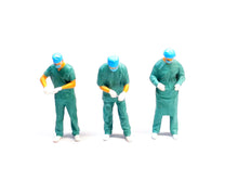 Load image into Gallery viewer, 1:64 Painted Figure Mini Model Miniature Resin Diorama Operating Doctors Patient
