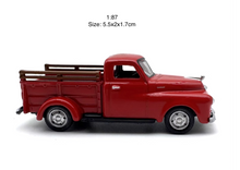 Load image into Gallery viewer, 1:87 Red Dodge Pickup Truck B-1B Sports Model Diecast Metal Car New Collection
