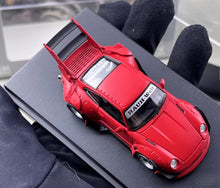 Load image into Gallery viewer, SW 1:64 Matt Red RWB 993 Big Spoiler Sports Model Diecast Metal Car New Collection
