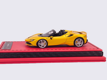 Load image into Gallery viewer, ART 1:64 Yellow SF90 Convertible Racing Sports Model Diecast Resin Car New
