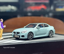 Load image into Gallery viewer, Howie 1:64 Gray M2 G87 Coupe Sports Model Diecast Metal Car New Collection

