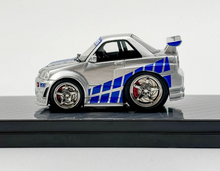 Load image into Gallery viewer, YM 1:64 JDM Skyline GTR R34 Z-TUNE Q Cute Car Sports Model Diecast Resin New Collection
