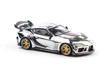 Load image into Gallery viewer, Xcartoys 1:64 Plating Silver JDM Supra A90 Sports Model Diecast Metal Car New Collection
