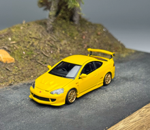 Load image into Gallery viewer, MH 1:64 Yellow Integra DC5 R Sports Model Diecast Metal Car New Collection
