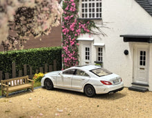 Load image into Gallery viewer, Mortal 1:64 White CLS 63 4 Matic Sedan Sports Model Diecast Metal Car New Collection
