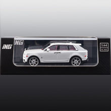 Load image into Gallery viewer, ING 1:64 White Cullinan Luxury SUV Model Diecast Metal Car
