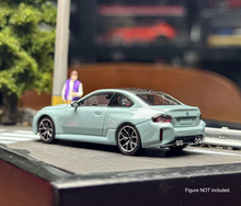 Load image into Gallery viewer, Howie 1:64 Gray M2 G87 Coupe Sports Model Diecast Metal Car New Collection
