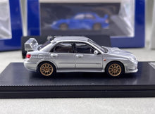 Load image into Gallery viewer, 1:64 Furuya Silver Impreza WRX STI IX 9 Sedan Sport Model Diecast Metal Car

