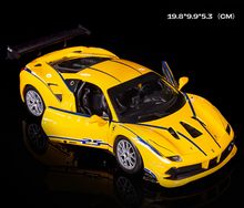 Load image into Gallery viewer, Bburago 1:24 2017 488 Challenge Racing Sports Model Toy Diecast Metal Car BN
