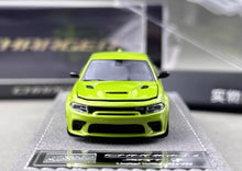 Load image into Gallery viewer, Elite 1:64 Green Charger SRT Engine Sedan Sports Model Diecast Metal Car New Collection

