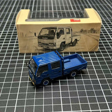 Load image into Gallery viewer, DBGT 1:64 Blue Elf Double Cab Truck Model Diecast Metal Car New Collection
