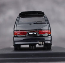 Load image into Gallery viewer, Mortal 1:64 Black Previa Mini Van MPV Sports Model Diecast Metal Car New Collection
