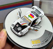 Load image into Gallery viewer, PGM 1:64 White Apple #89 RWB 964 Round Sports Open Model Diecast Metal Car New Collection
