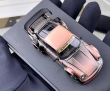 Load image into Gallery viewer, Star 1:64 Bronze RWB 964 GT Racing Sports Model Diecast Metal Car New Collection
