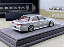 Load image into Gallery viewer, Mortal 1:64 Silver JDM CRESTA JZX100 Sedan Sports Model Diecast Metal Car New Collection
