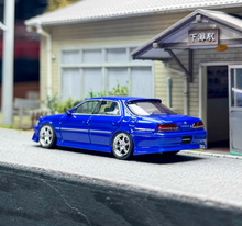 Load image into Gallery viewer, Mortal 1:64 Blue JDM CRESTA Sedan Sports Model Diecast Metal Car New Collection
