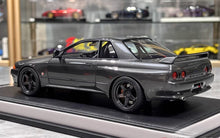 Load image into Gallery viewer, MH 1:18 JDM Gray Skyling GTR R32 Nismo Sports Model Diecast Resin Car New Collection
